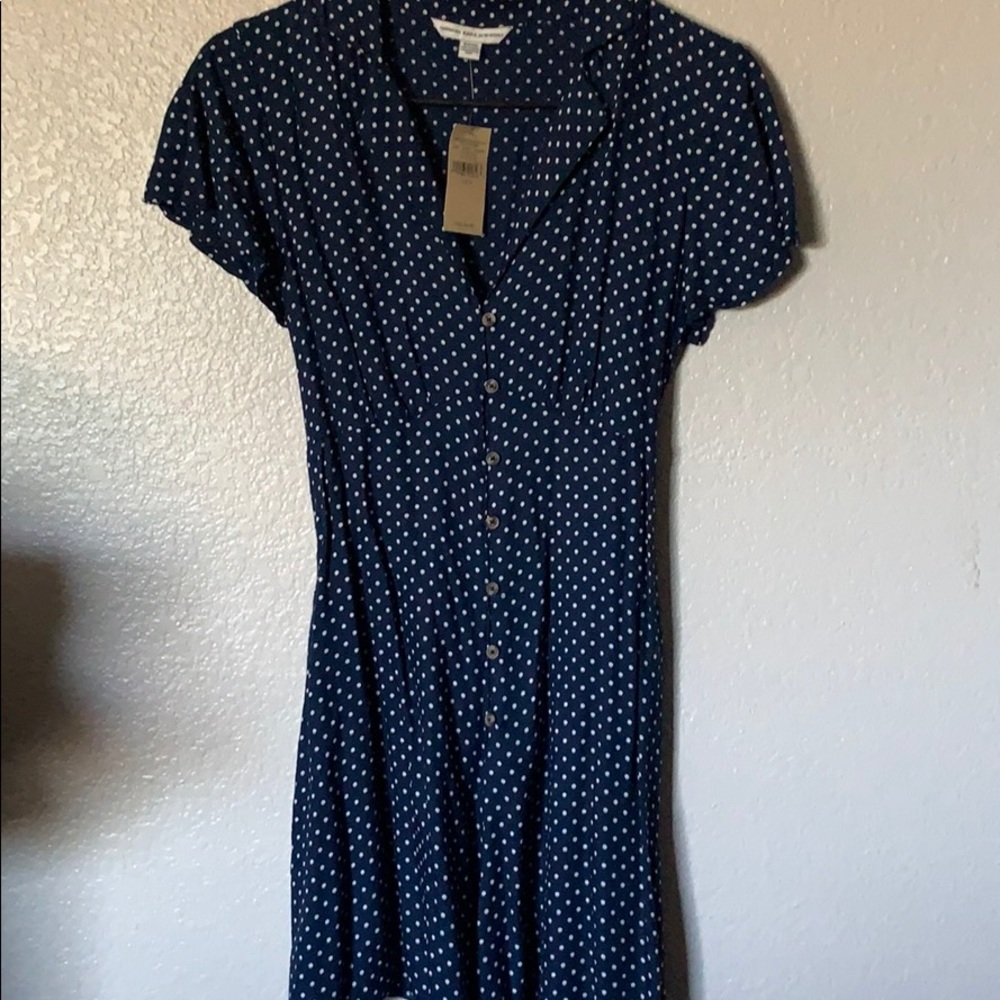 WHITE POLKA-DOT PLAYSUIT